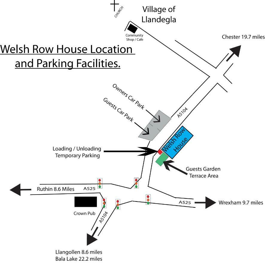Welsh Row House Apartment Llandegla Ngoại thất bức ảnh